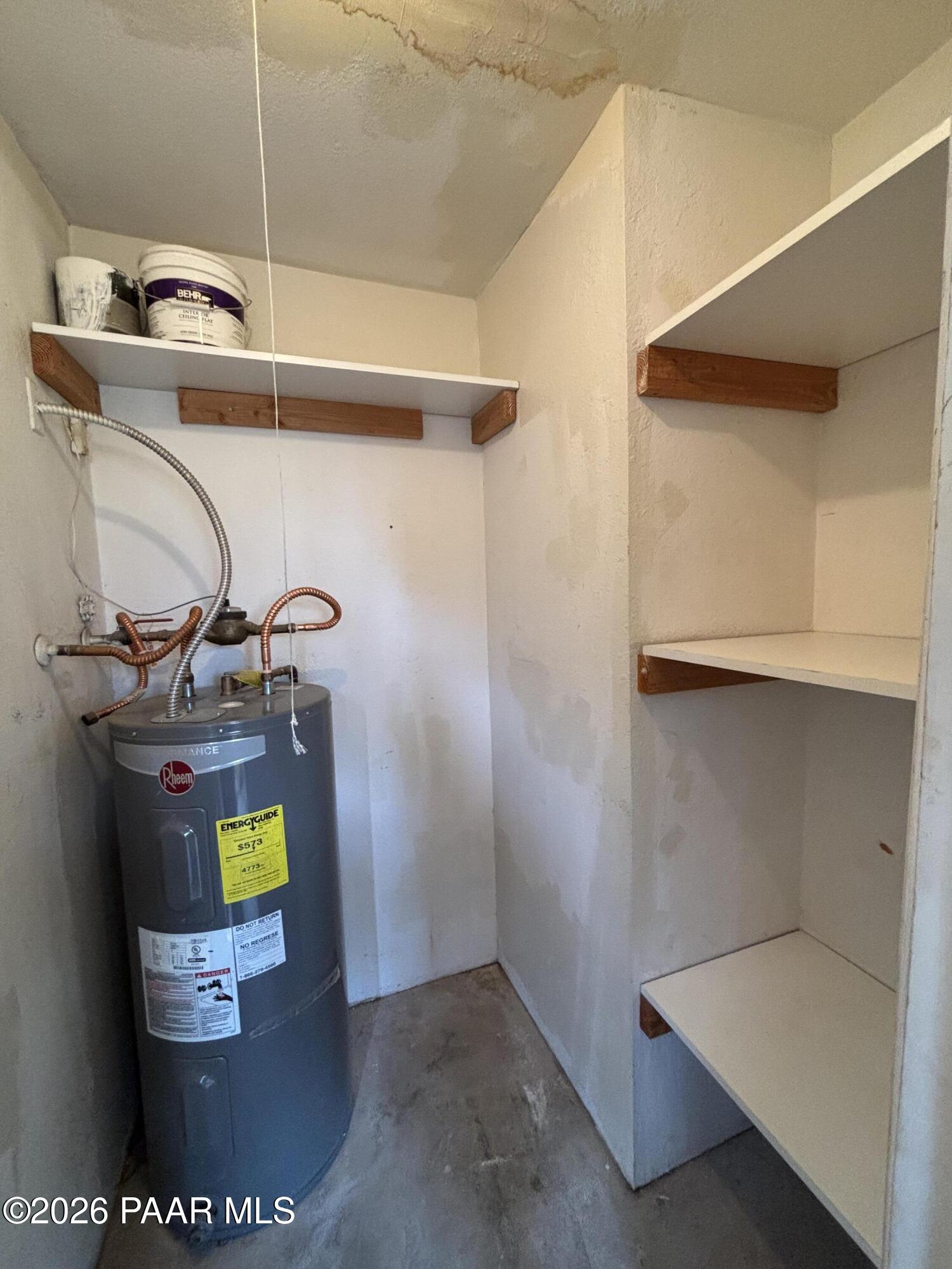 8787 East Mountain View Road, Unit 1082 Scottsdale, AZ 85258 - Photo 36 of 46 a view of storage and utility room