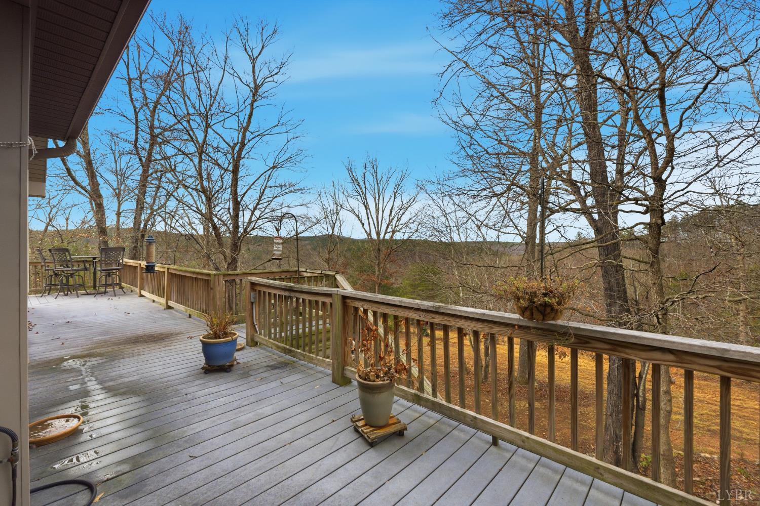 2481 School Crossing Road Lynch Station, VA 24571 - Photo 40 of 47 a view of deck with wooden floor and fence