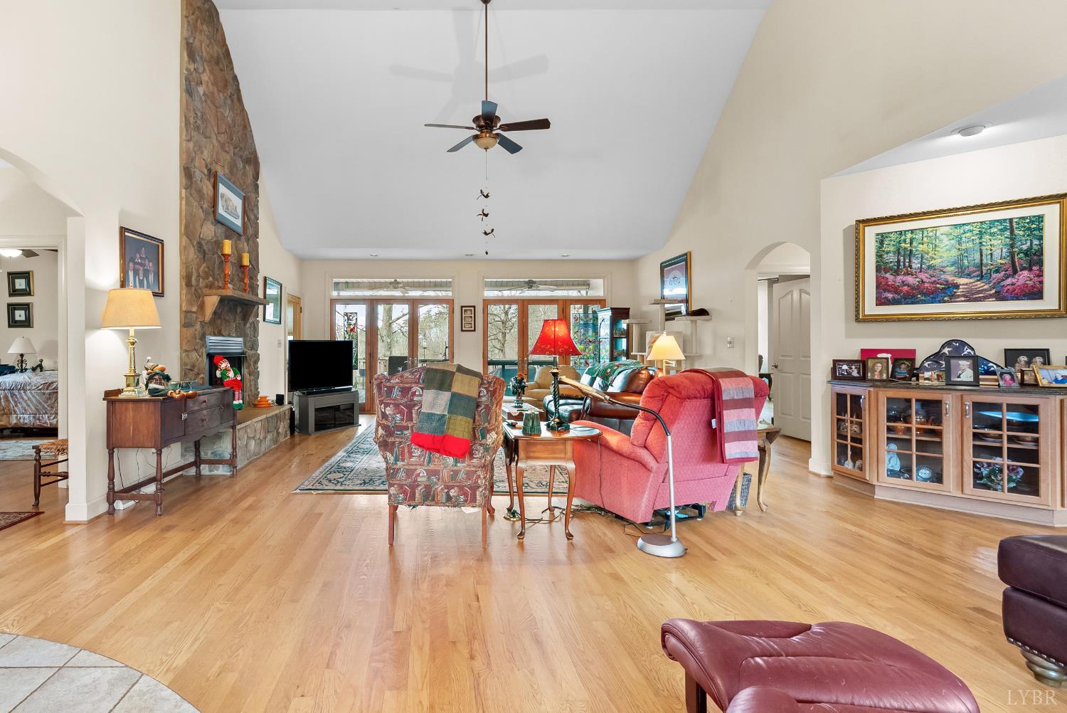 2481 School Crossing Road Lynch Station, VA 24571 - Photo 10 of 47 a living room with furniture and wooden floor