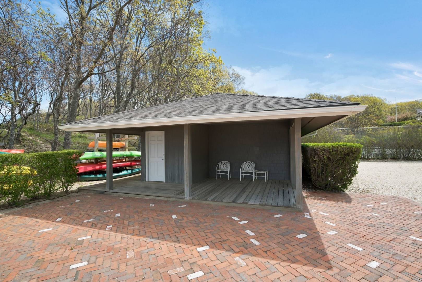 3 Crows Nest Circle Southampton, NY 11968 - Photo 15 of 18 a view of a car garage