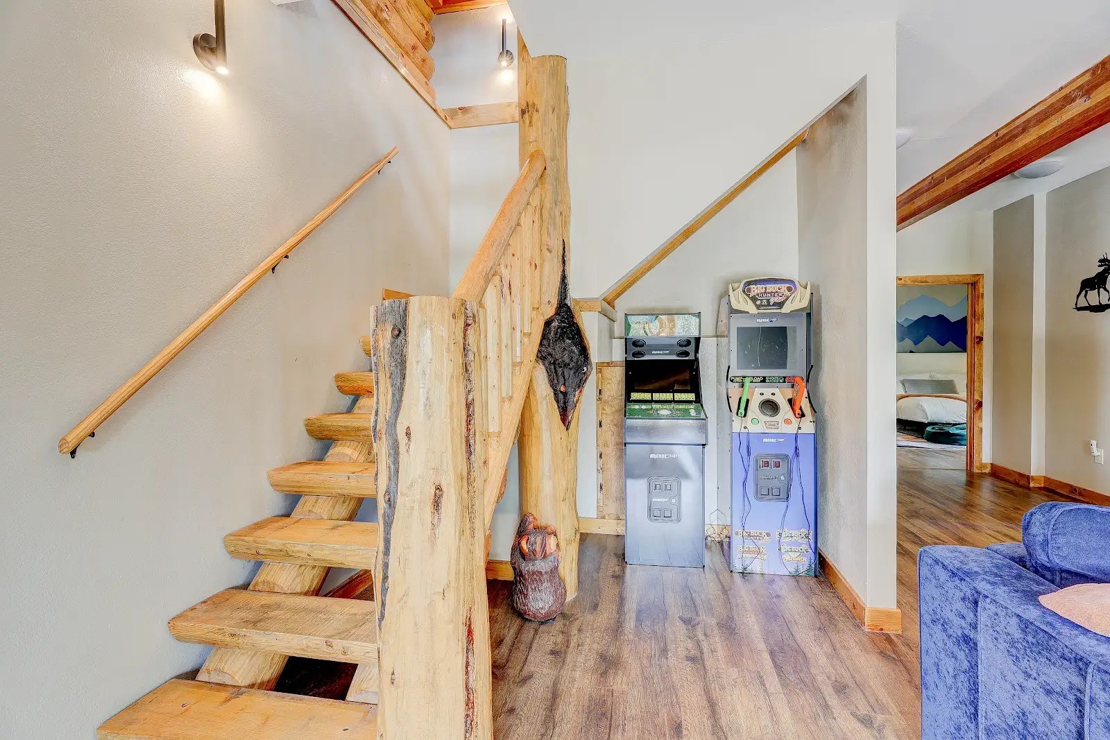 395 Miners Way Fairplay, CO 80440 - Photo 28 of 43 a view of entryway and hall with wooden floor