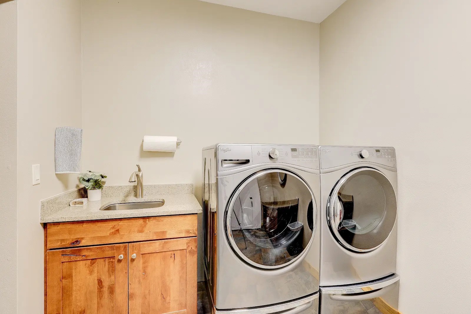 395 Miners Way Fairplay, CO 80440 - Photo 34 of 43 a utility room with dryer and washer