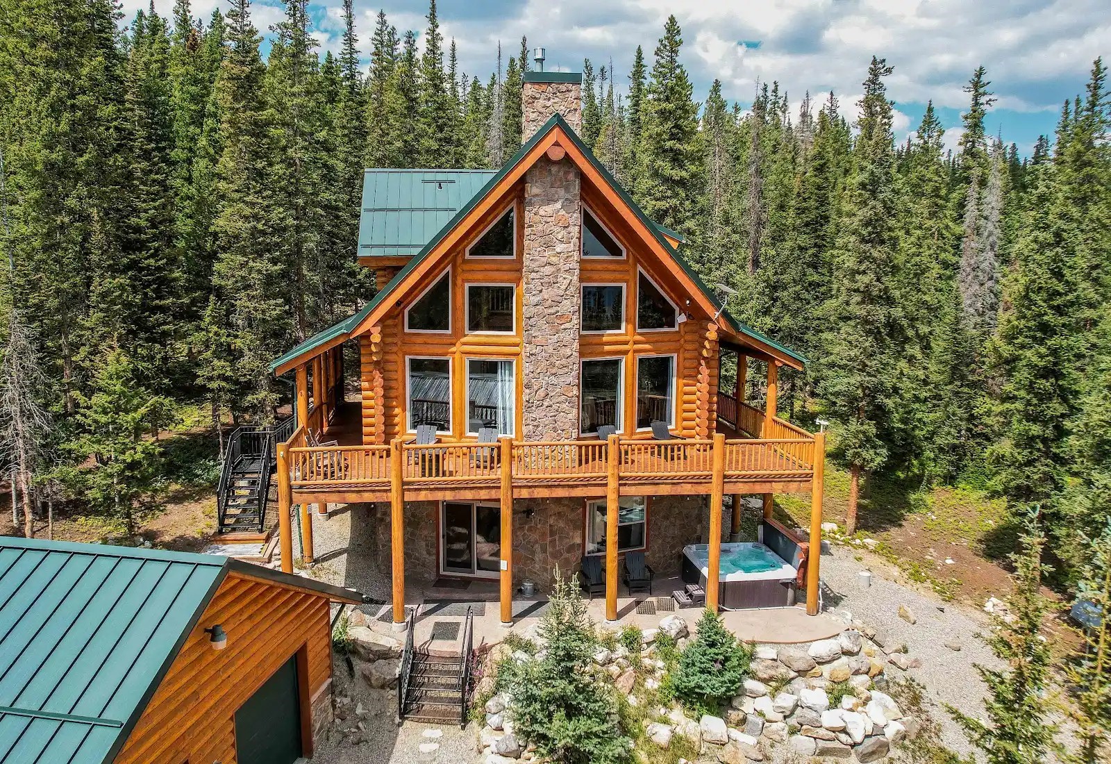 395 Miners Way Fairplay, CO 80440 - Photo 43 of 43 a view of a house with a yard