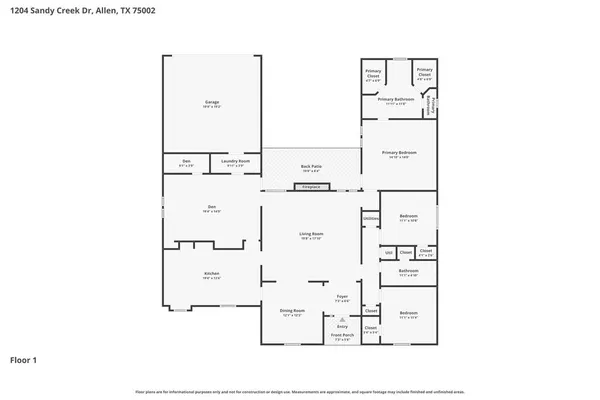 $440,000 | 1204 Sandy Creek Drive, Allen, TX 75002