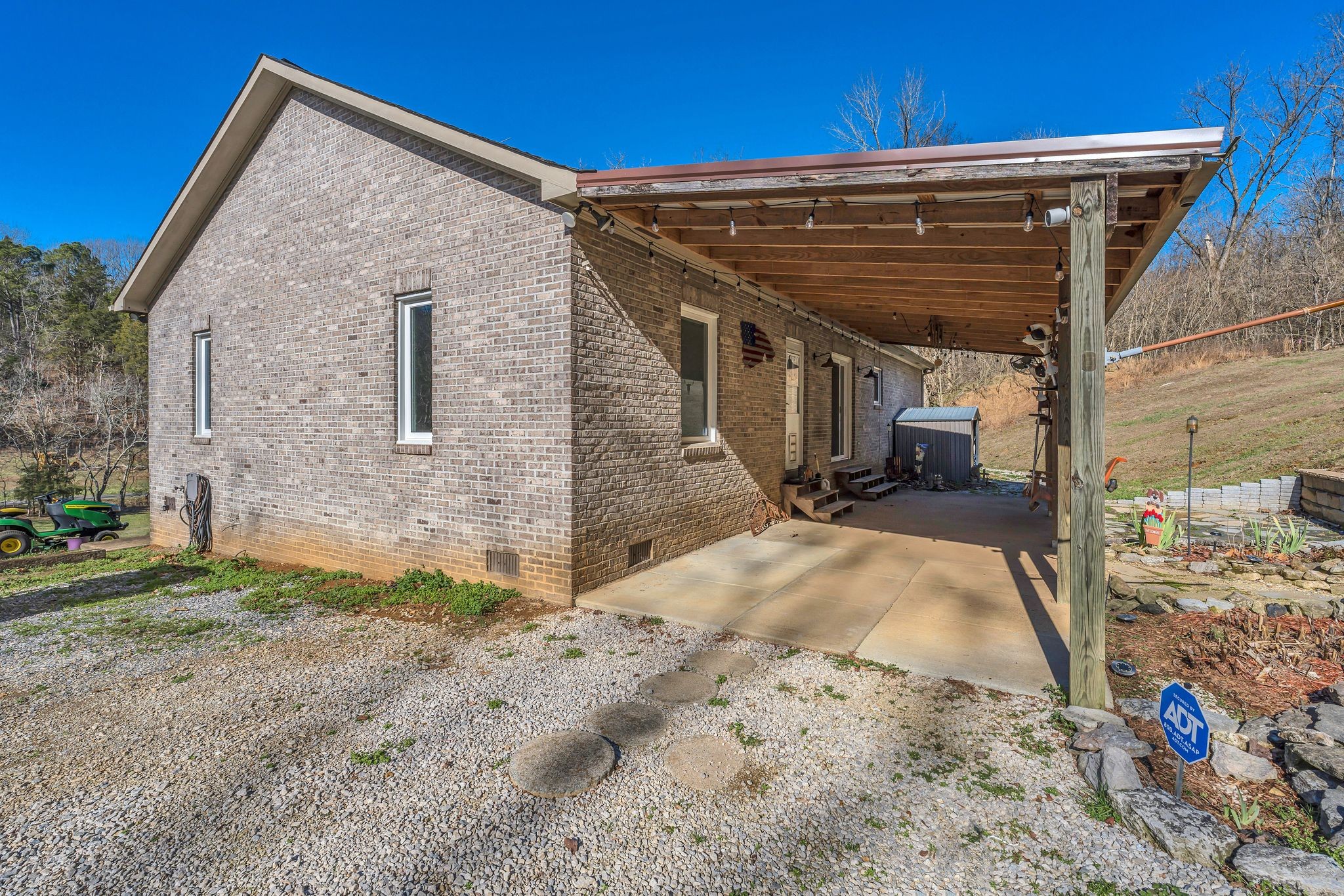 5063 Miller Lake Road Culleoka, TN 38451 - Photo 19 of 22 a view of backyard of the house