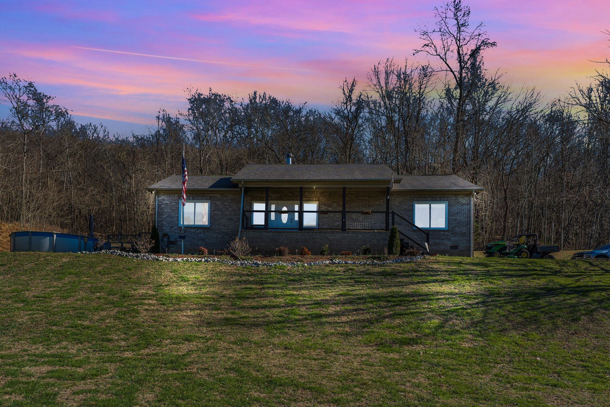 5063 Miller Lake Road Culleoka, TN 38451 - Photo 22 of 22 a front view of a house with a yard
