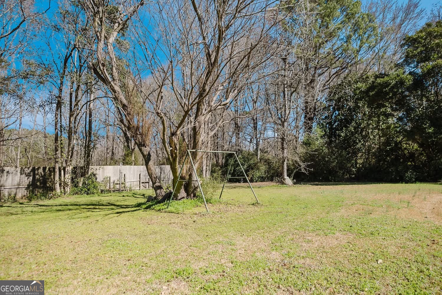 348 School Road Hampton, GA 30228 - Photo 37 of 46 a view of a playground with basketball court