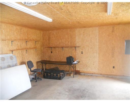 195 Mount Etna Road Liberty, WV 25124 - Photo 7 of 12 Garage. Interior view of large garage possible workshop area