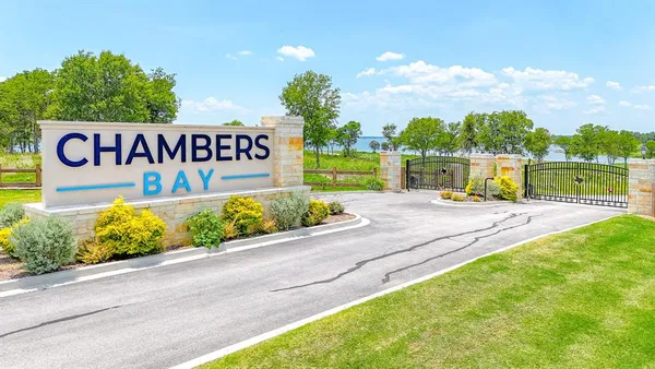 a view of outdoor space garage and yard