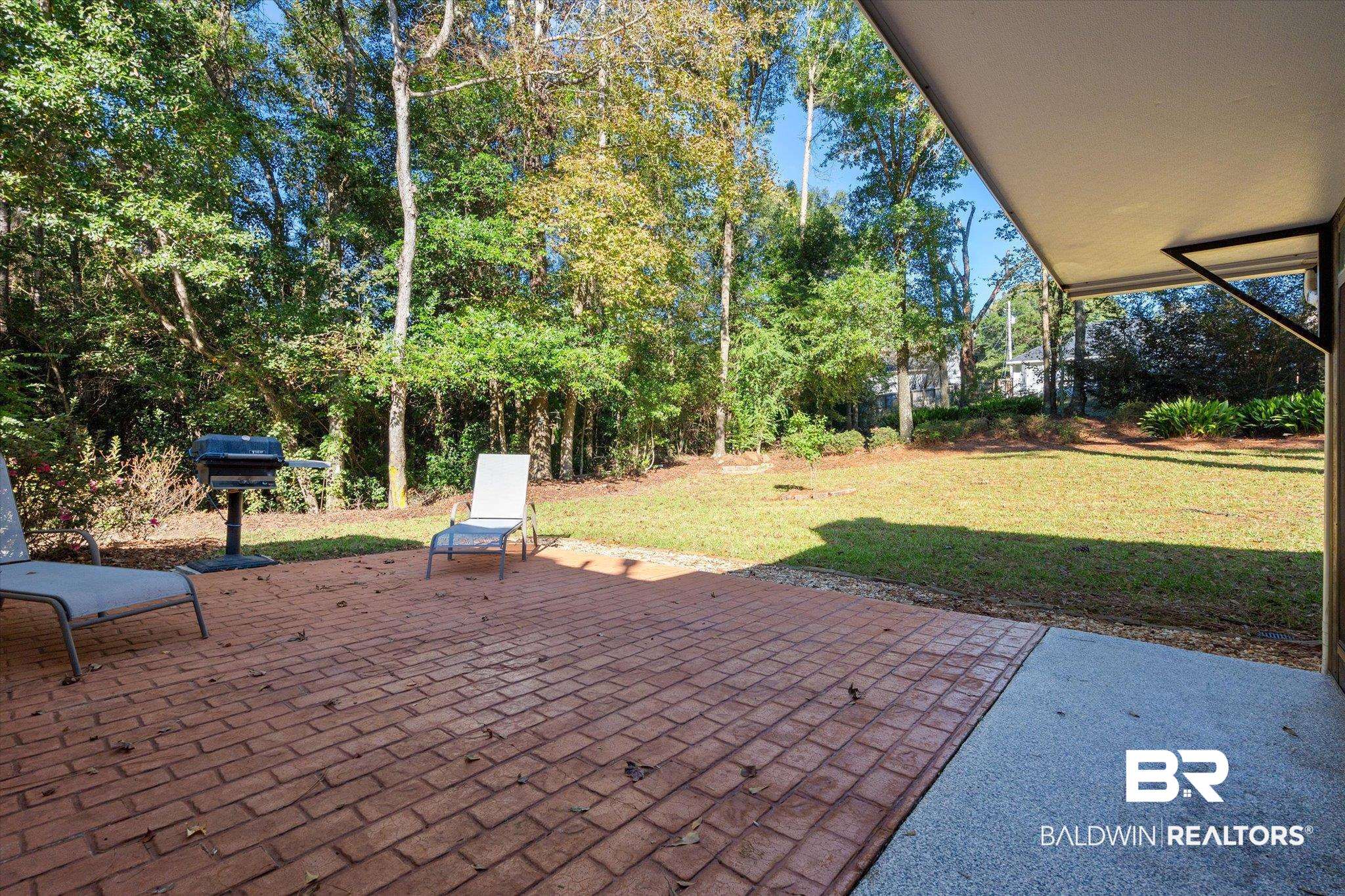 7410 East Lakeview Drive Mobile, AL 36695 - Photo 17 of 20 View of patio / terrace featuring a grill
