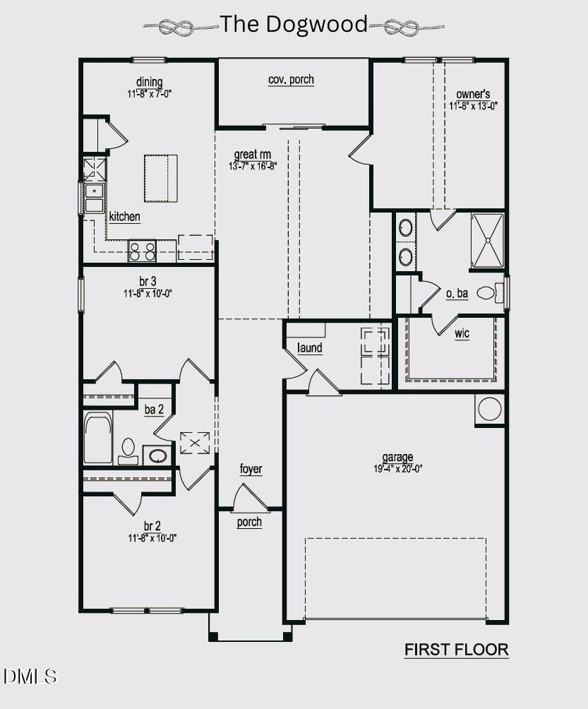 9043 Phoenix Court Spring Hope, NC 27882 - Photo 21 of 21 The Dogwood Floorplan
