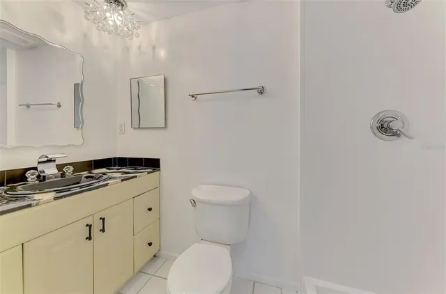 a view of an empty room with a balcony