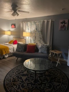 1828 Rosedale Street Houston, TX 77004 - Photo 15 of 32 a living room with furniture and a large window