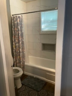 1828 Rosedale Street Houston, TX 77004 - Photo 28 of 32 a bathroom with a granite countertop bathtub shower and toilet