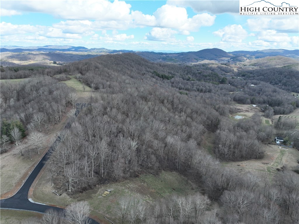 Lot 65 Poplar Forest Drive Boone, NC 28607 - Photo 19 of 37 a view of a dry yard with mountains in the background