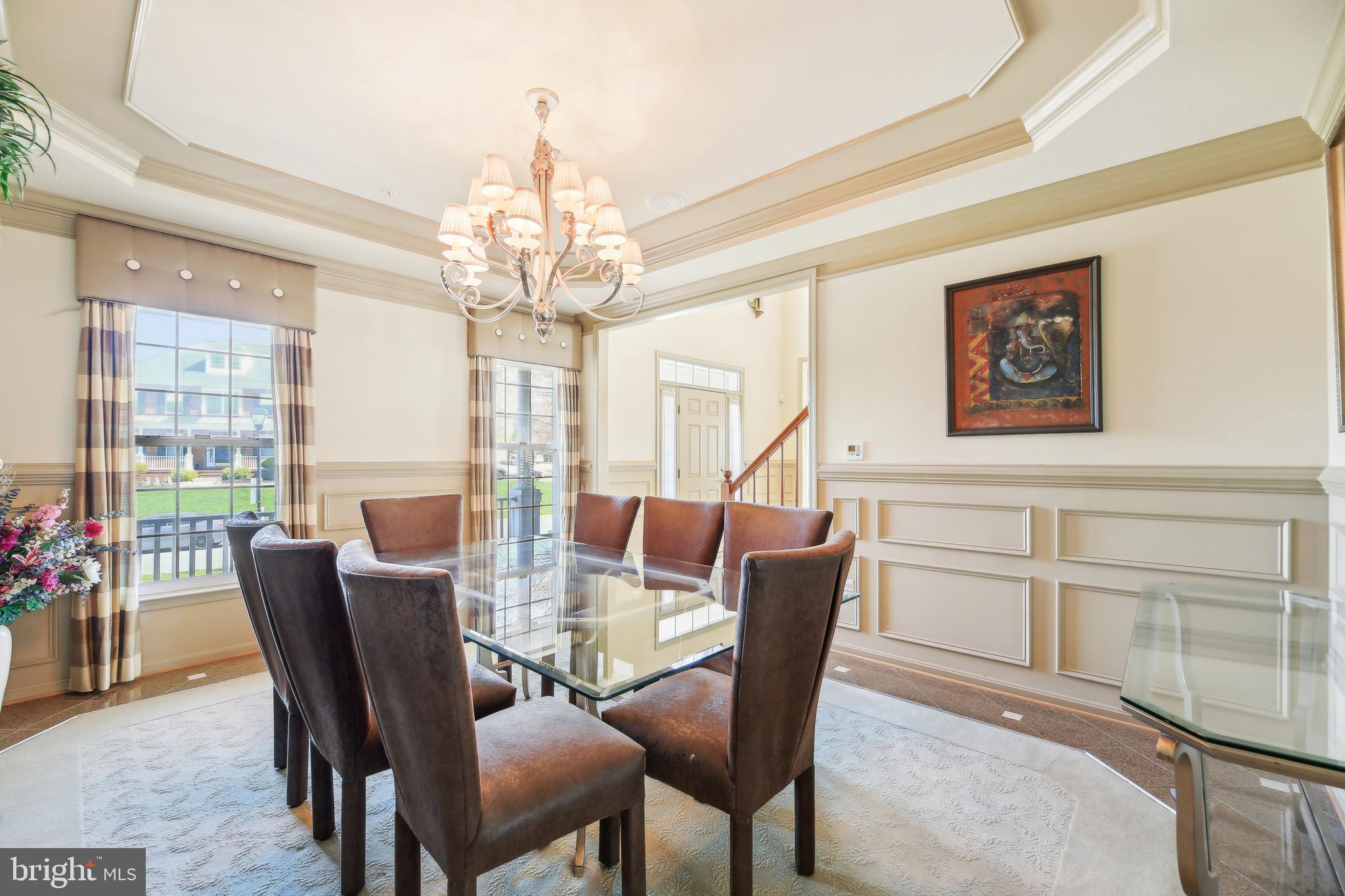 7020 Ironbridge Lane Laurel, MD 20707 - Photo 18 of 63 a view of a dining room with furniture window and outside view