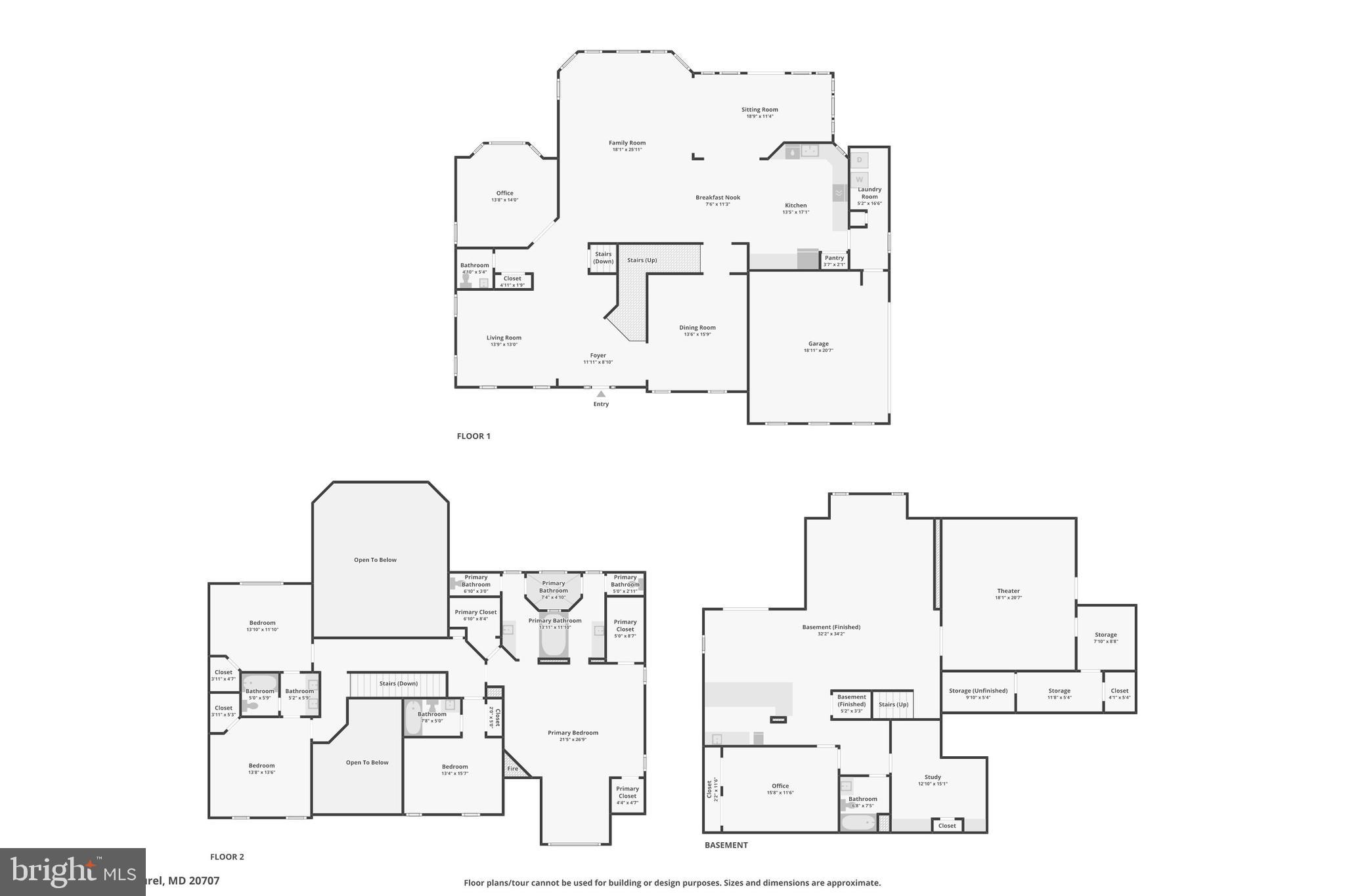7020 Ironbridge Lane Laurel, MD 20707 - Photo 63 of 63 a picture of floor plan