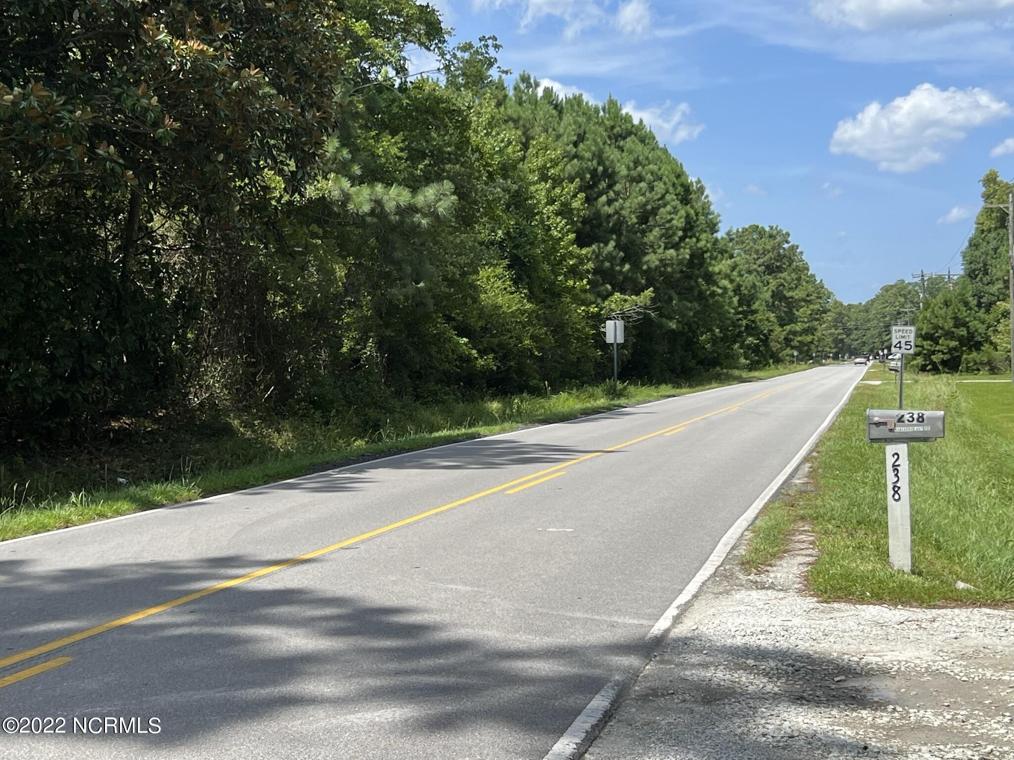 251 Swansboro Loop Road Swansboro, NC 28584 - Photo 6 of 6 Looking North toward Swansboro Belgrade Road