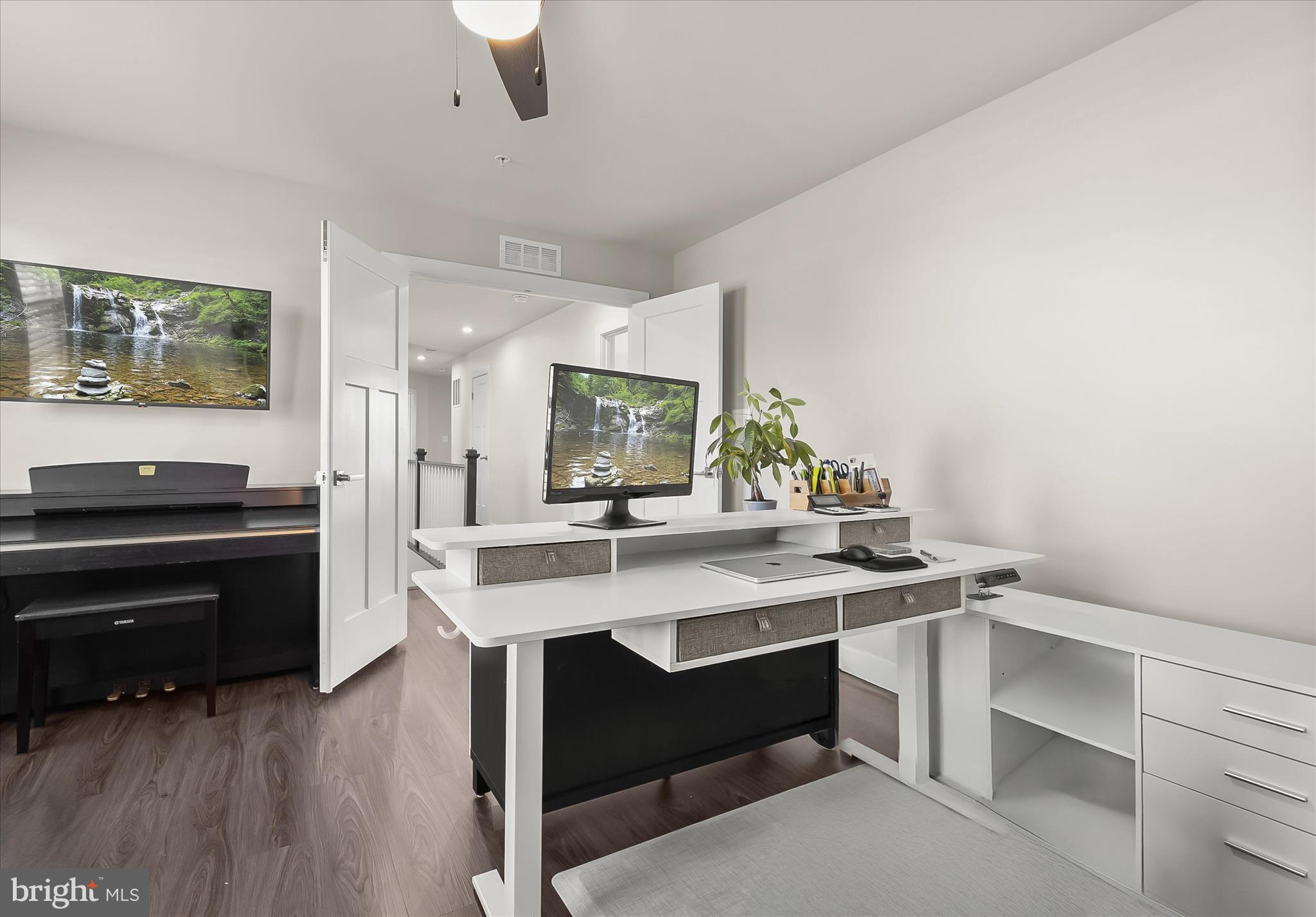 1955 Caple Road Finksburg, MD 21048 - Photo 44 of 68 Flex Room/ Bedroom 5 Features LVP Floor & Ceiling