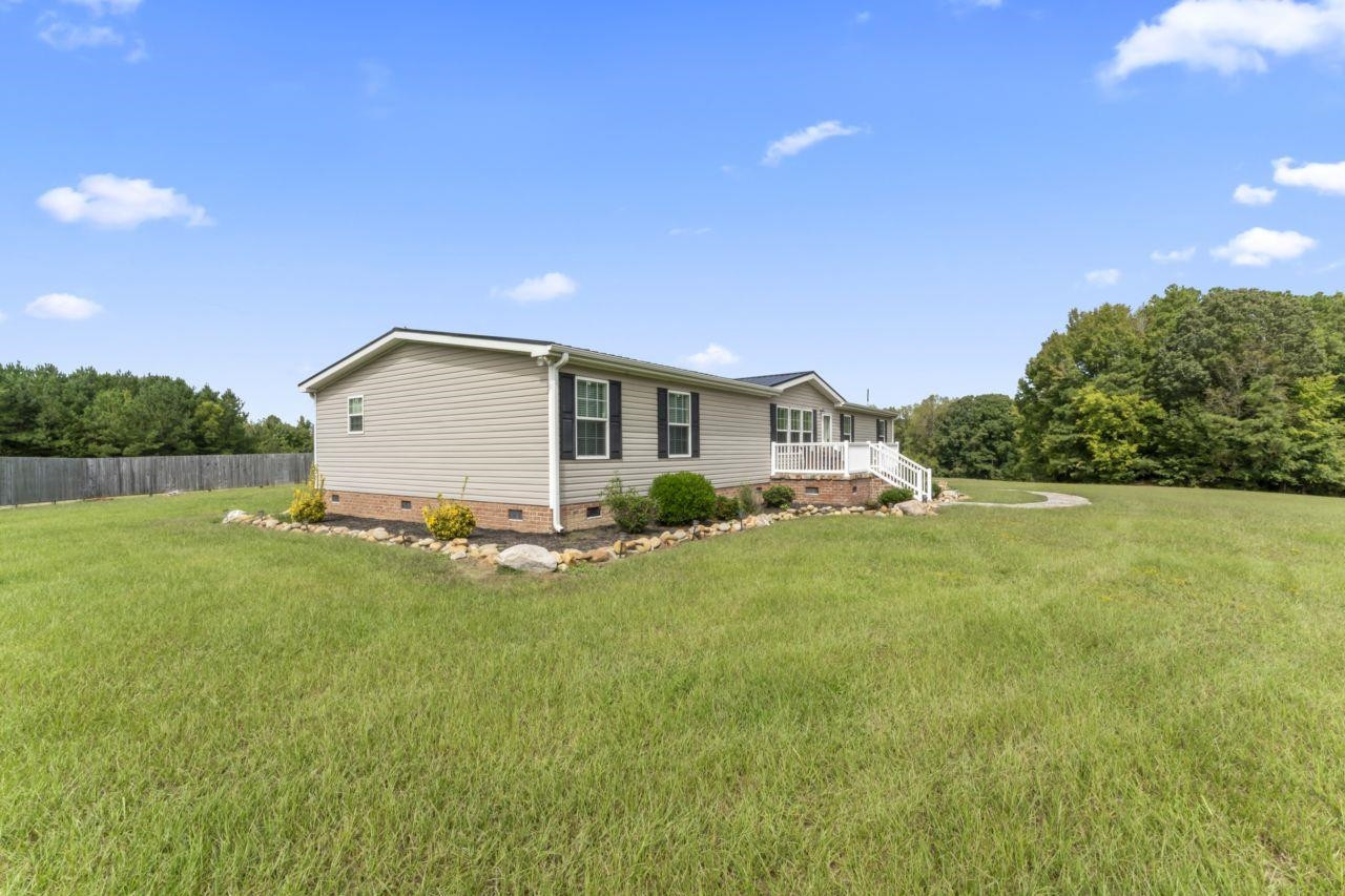 161 Mulchi Road Norlina, NC 27563 - Photo 8 of 38 a view of a backyard of the house