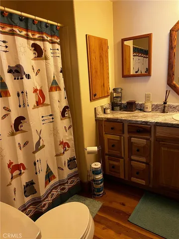 a room with pool and furniture