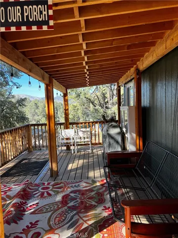 a view of lake with mountain