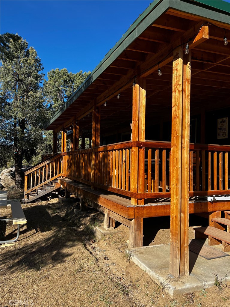98443 Sierra Meadow Road Inyokern, CA 93527 - Photo 45 of 62 a view of a balcony with chairs