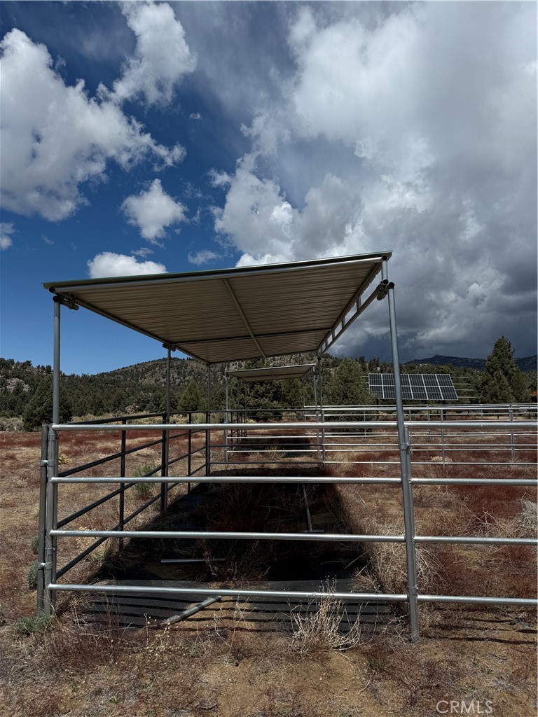 98443 Sierra Meadow Road Inyokern, CA 93527 - Photo 61 of 62 a view of outdoor space with porch and outdoor seating