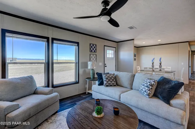 a view of an ocean and beach