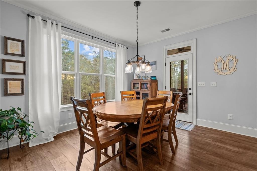 5330 North Helton Road Winston, GA 30187 - Photo 22 of 65 a view of a dining room with furniture window and wooden floor