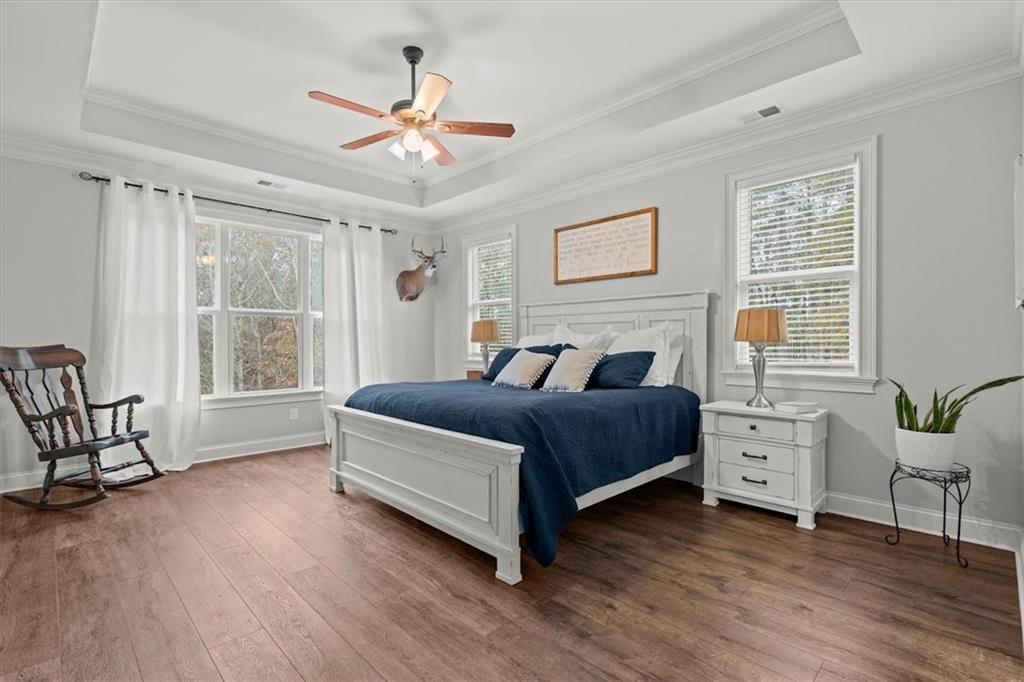 5330 North Helton Road Winston, GA 30187 - Photo 31 of 65 a bedroom with a bed and a window