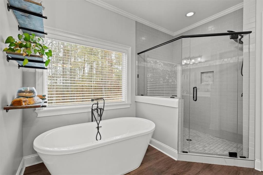 5330 North Helton Road Winston, GA 30187 - Photo 35 of 65 a bathroom with a sink and a shower