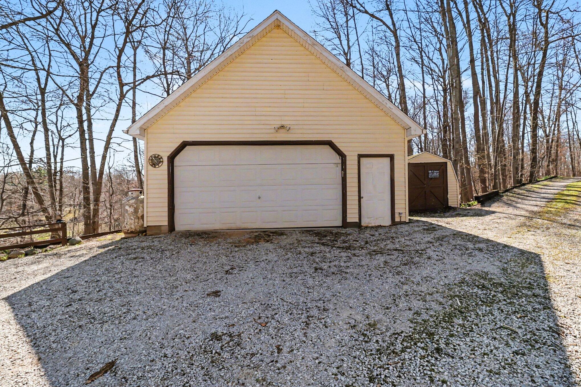 6302 East Interlochen Road Fountain, MI 49410 - Photo 29 of 34 Detached Garage