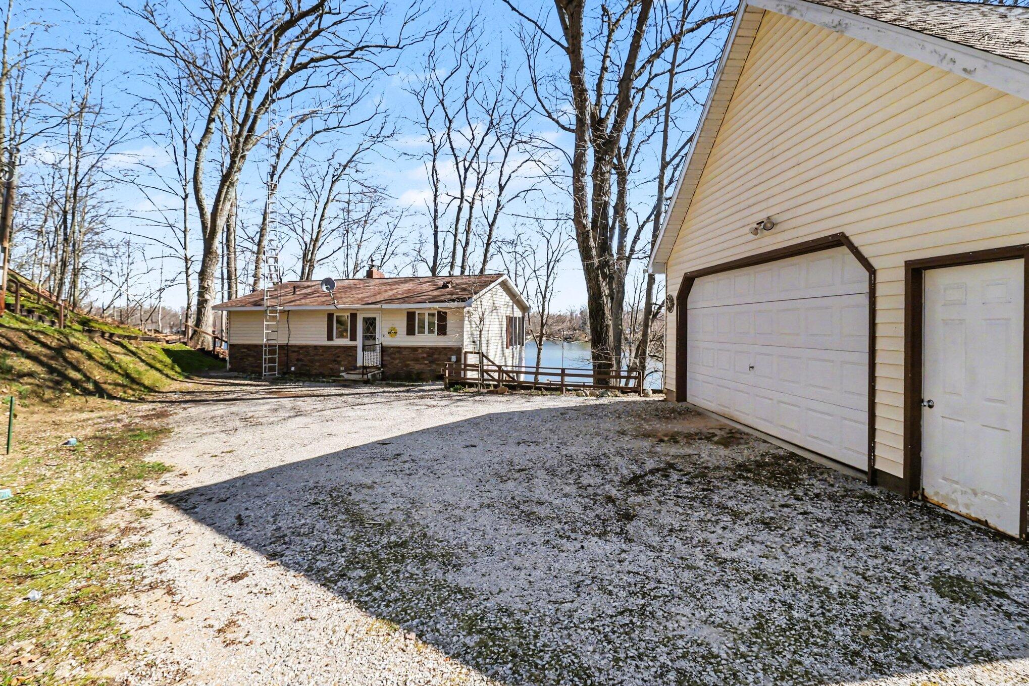 6302 East Interlochen Road Fountain, MI 49410 - Photo 4 of 34 Exterior - From Drive