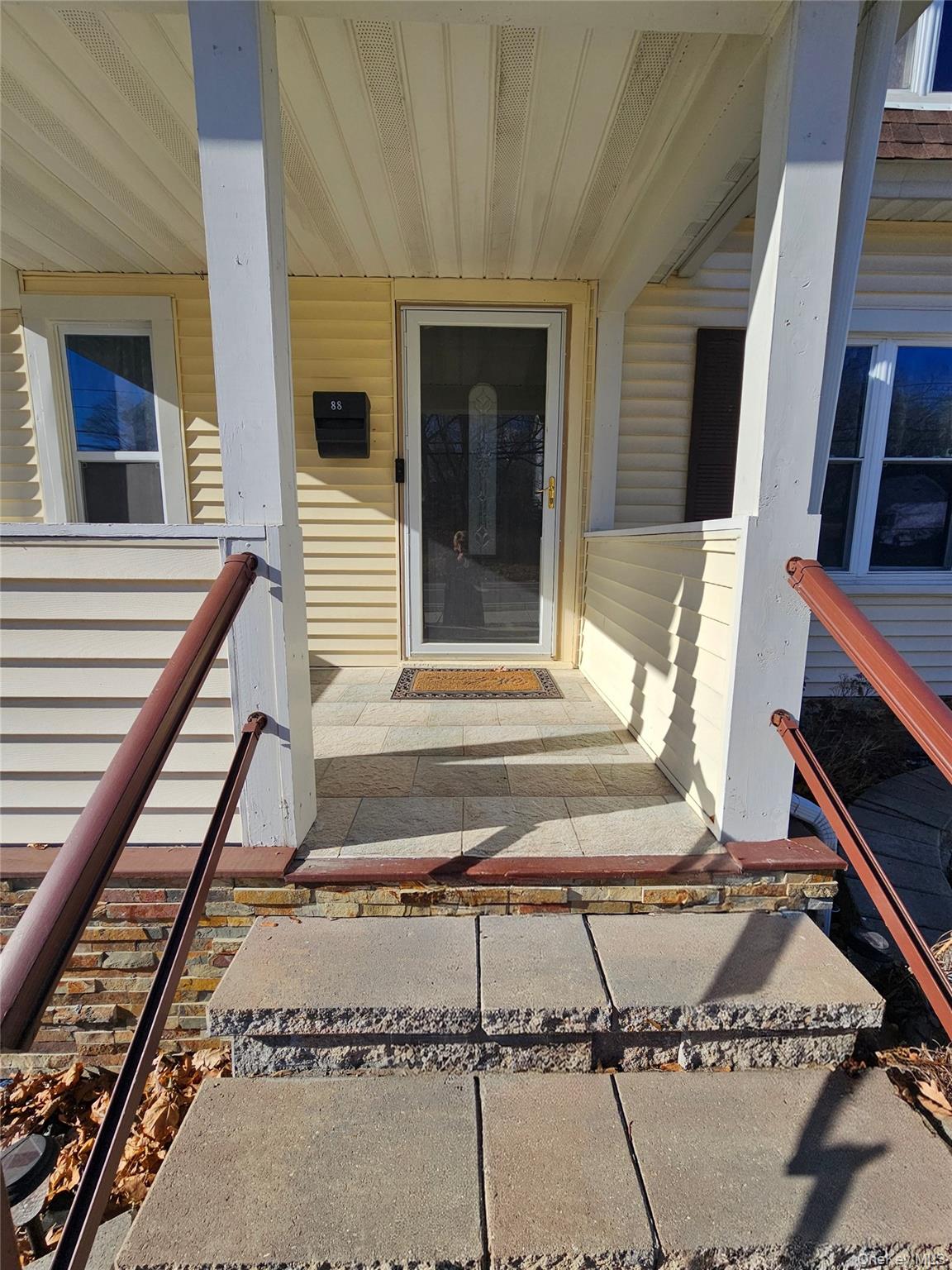 88 Innis Avenue Poughkeepsie, NY 12601 - Photo 3 of 33 Property entrance with stone porch