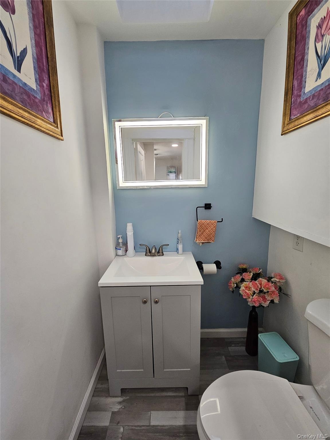 88 Innis Avenue Poughkeepsie, NY 12601 - Photo 32 of 33 a bathroom with a sink toilet and a mirror