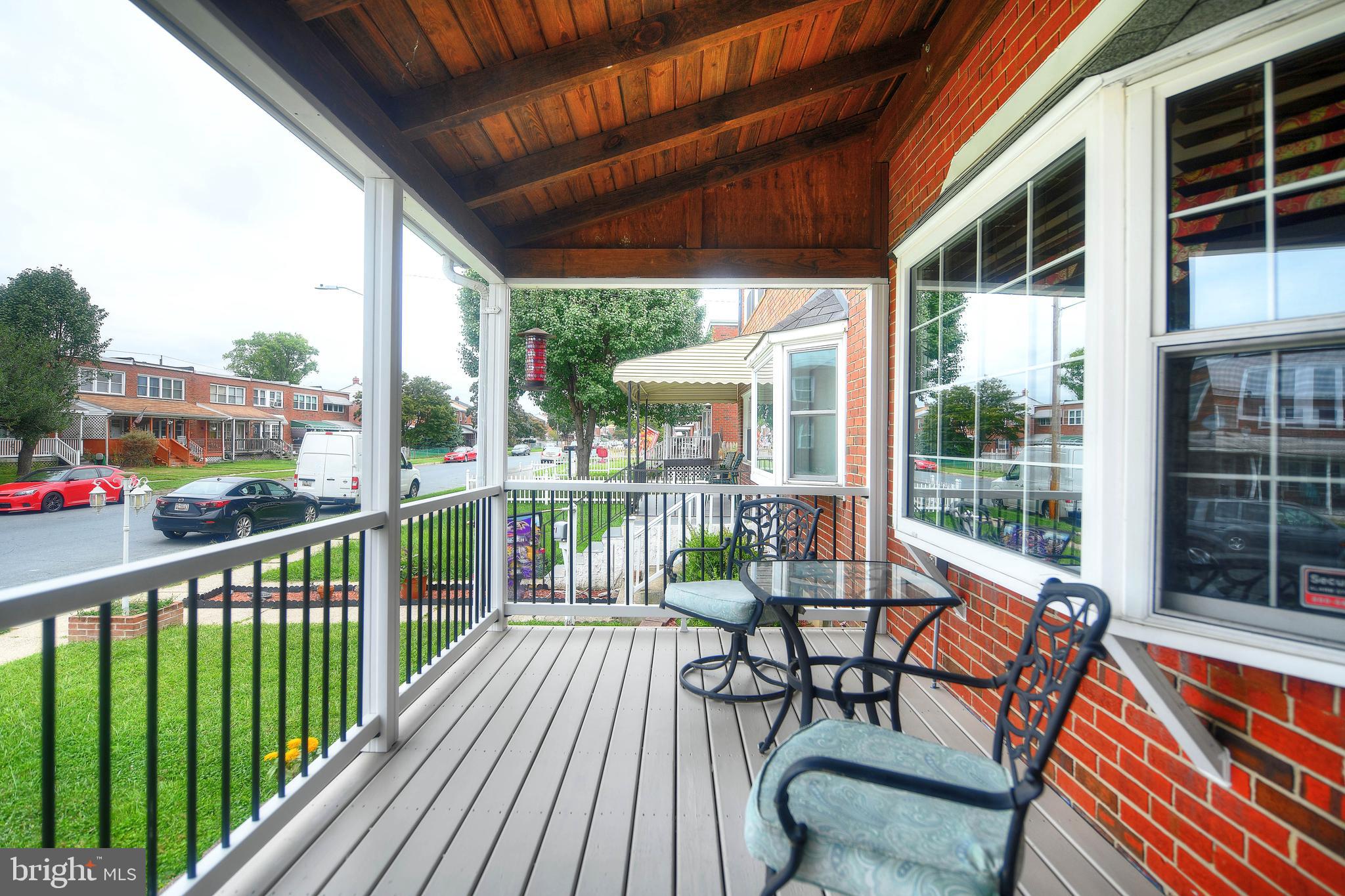 8109 Mid Haven Road Baltimore, MD 21222 - Photo 3 of 29 Front porch overlooking street/community.