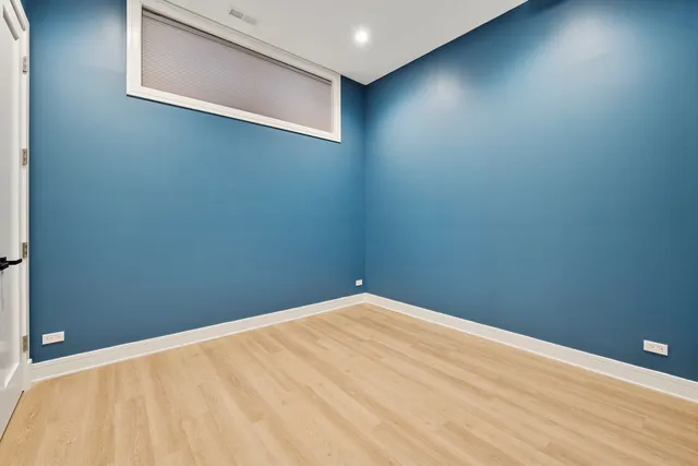 a view of empty room