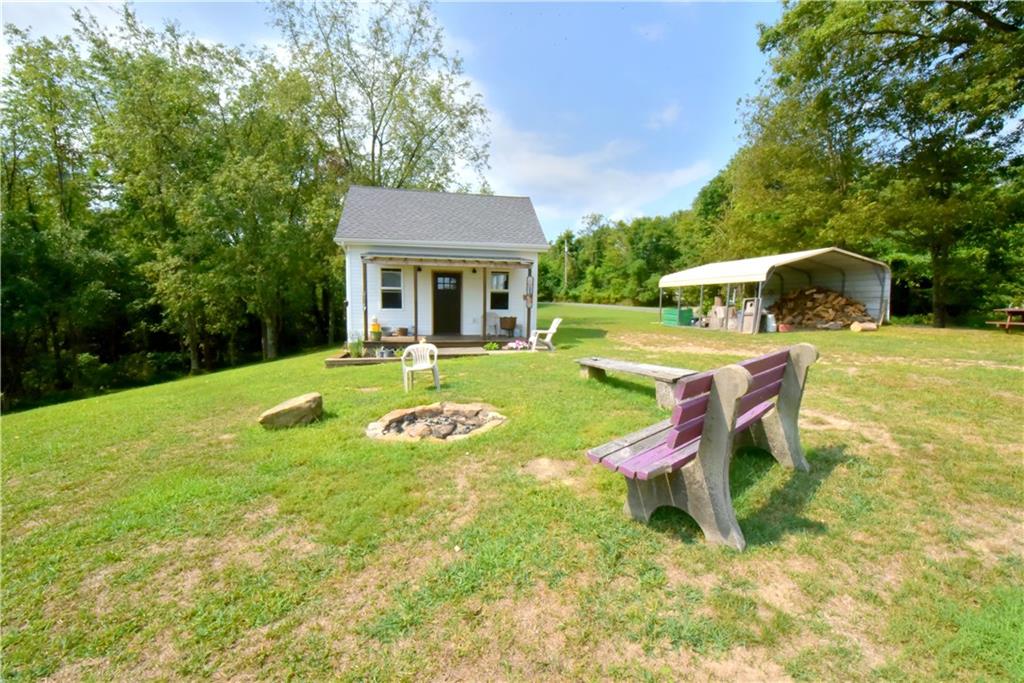 410 Robb Ridge Road Prosperity, PA 15329 - Photo 5 of 25 Cabin with Fire pit. A little get away down from the house. Great Place for additional Guest or hanging out.