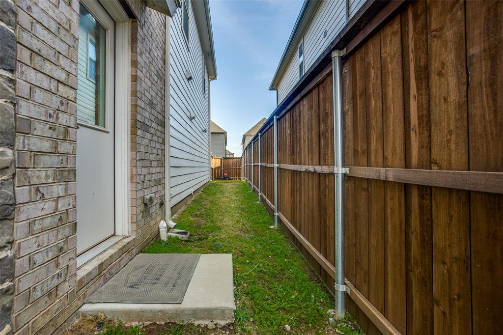3808 Barnett Road Rowlett, TX 75089 - Photo 13 of 13 a view of backyard with garden