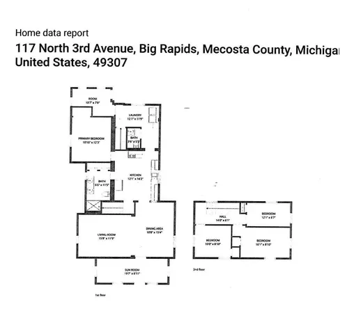 $249,900 | 117 North 3rd Avenue, Big Rapids, MI 49307