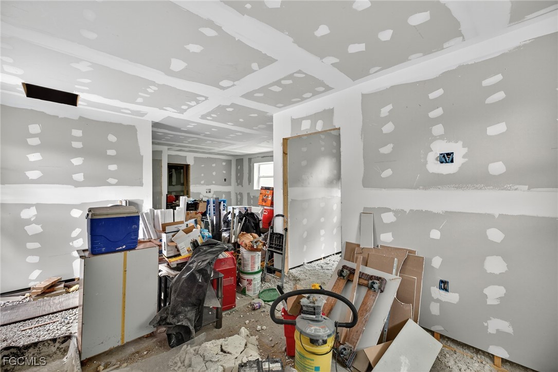 1672 Many Road North Fort Myers, FL 33903 - Photo 38 of 50 a view of a room with gym equipment