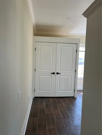 a view of a hardwood floor