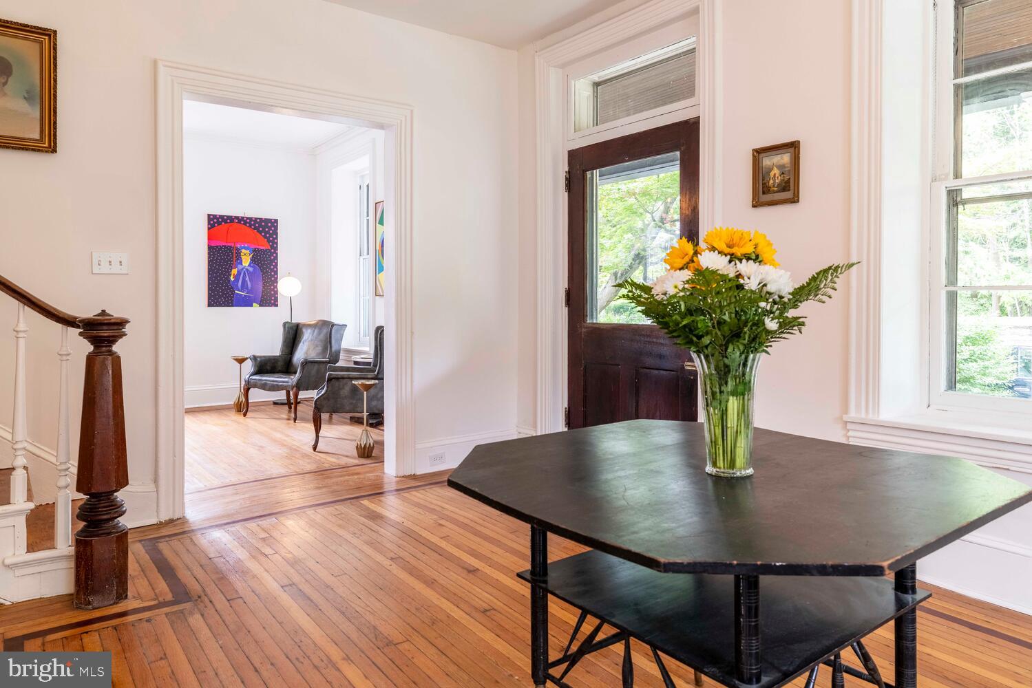 28 East Johnson Street Philadelphia, PA 19144 - Photo 5 of 24 a dining room with furniture and wooden floor