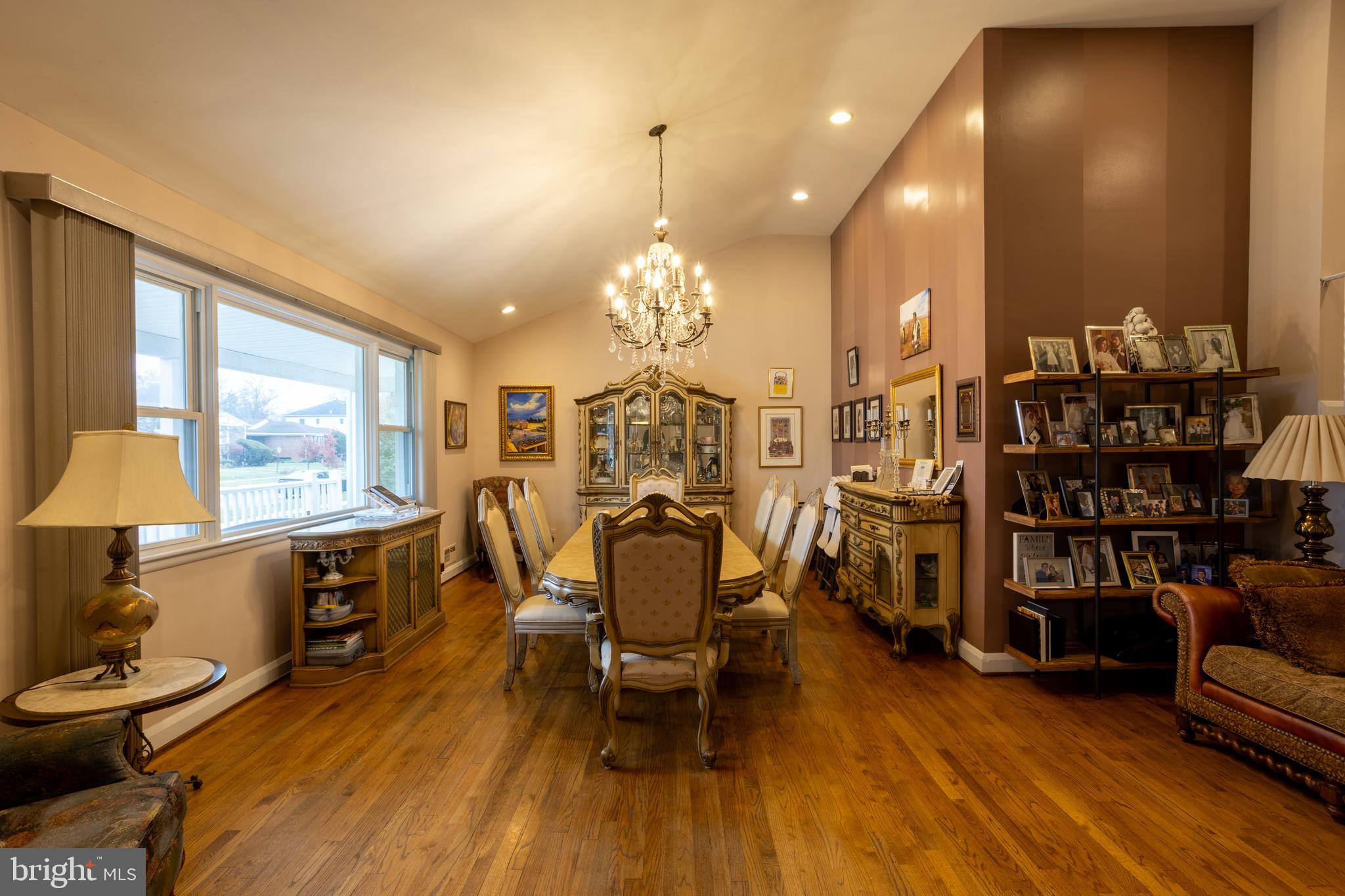 3215 Northbrook Road Baltimore, MD 21208 - Photo 8 of 48 a view of a dining room with furniture window and wooden floor