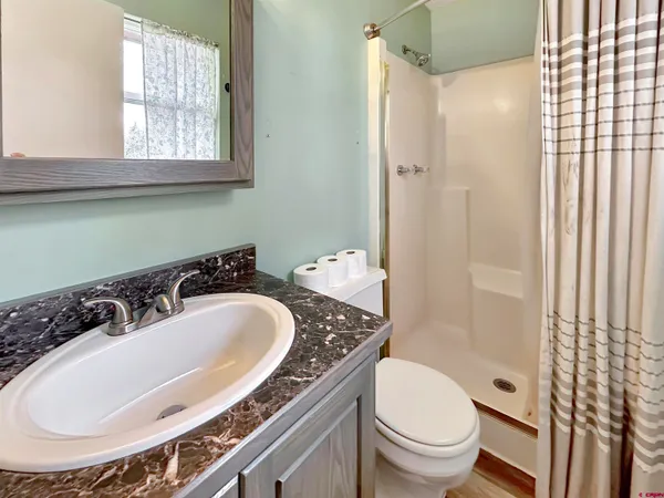 a bathroom with a sink and a toilet