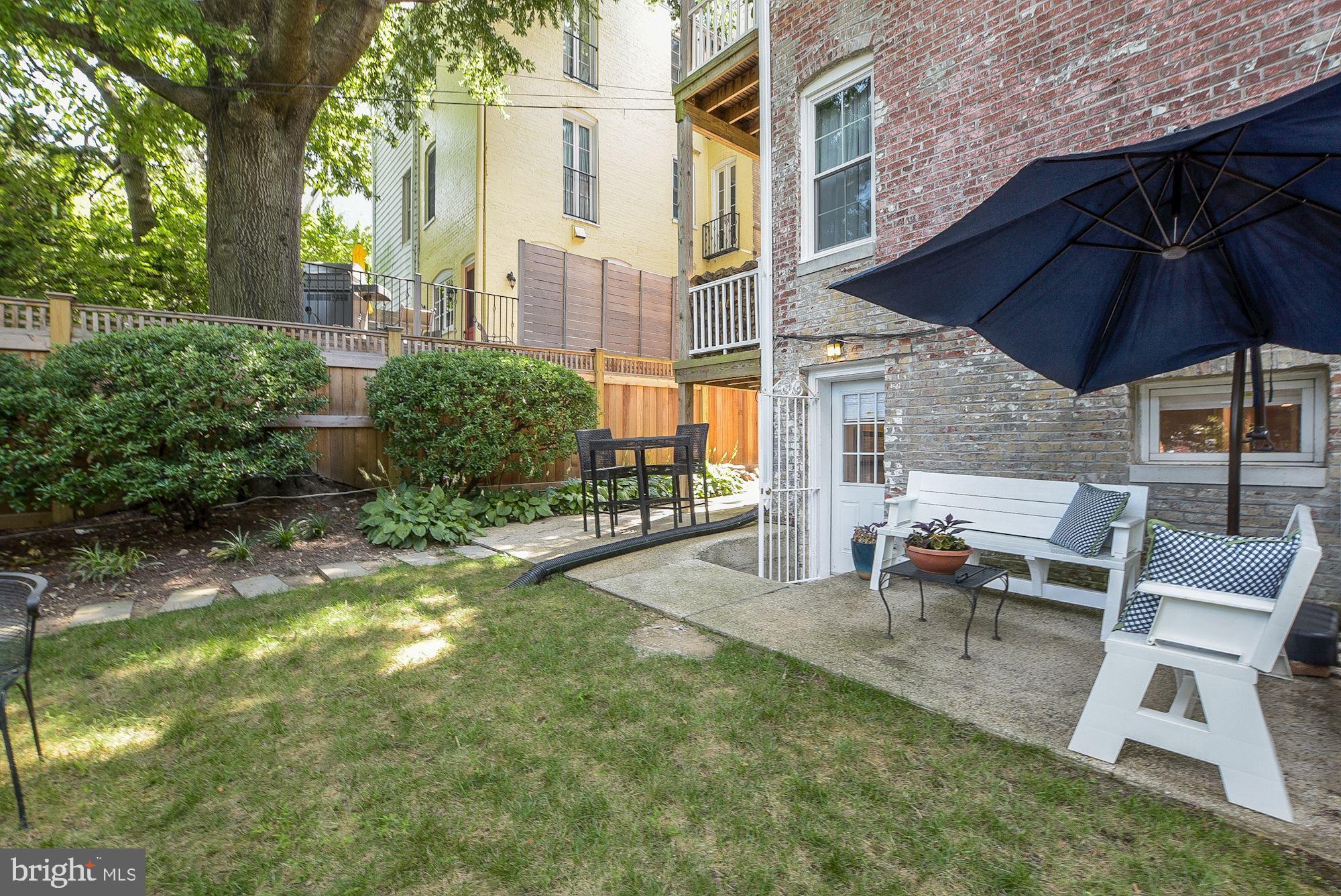 2011 Kalorama Road Northwest, Unit 1 Washington, DC 20009 - Photo 13 of 15 Private terrace for grillin' and chillin'.