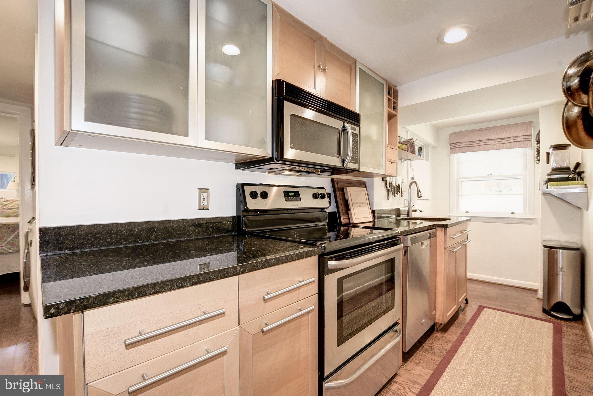 2011 Kalorama Road Northwest, Unit 1 Washington, DC 20009 - Photo 3 of 15 Updated kitchen with granite and stainless steel
