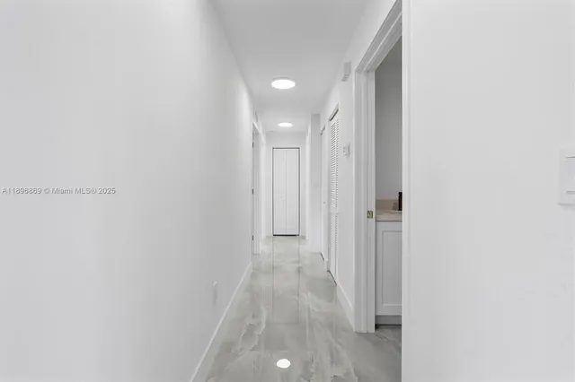 a view of a hallway