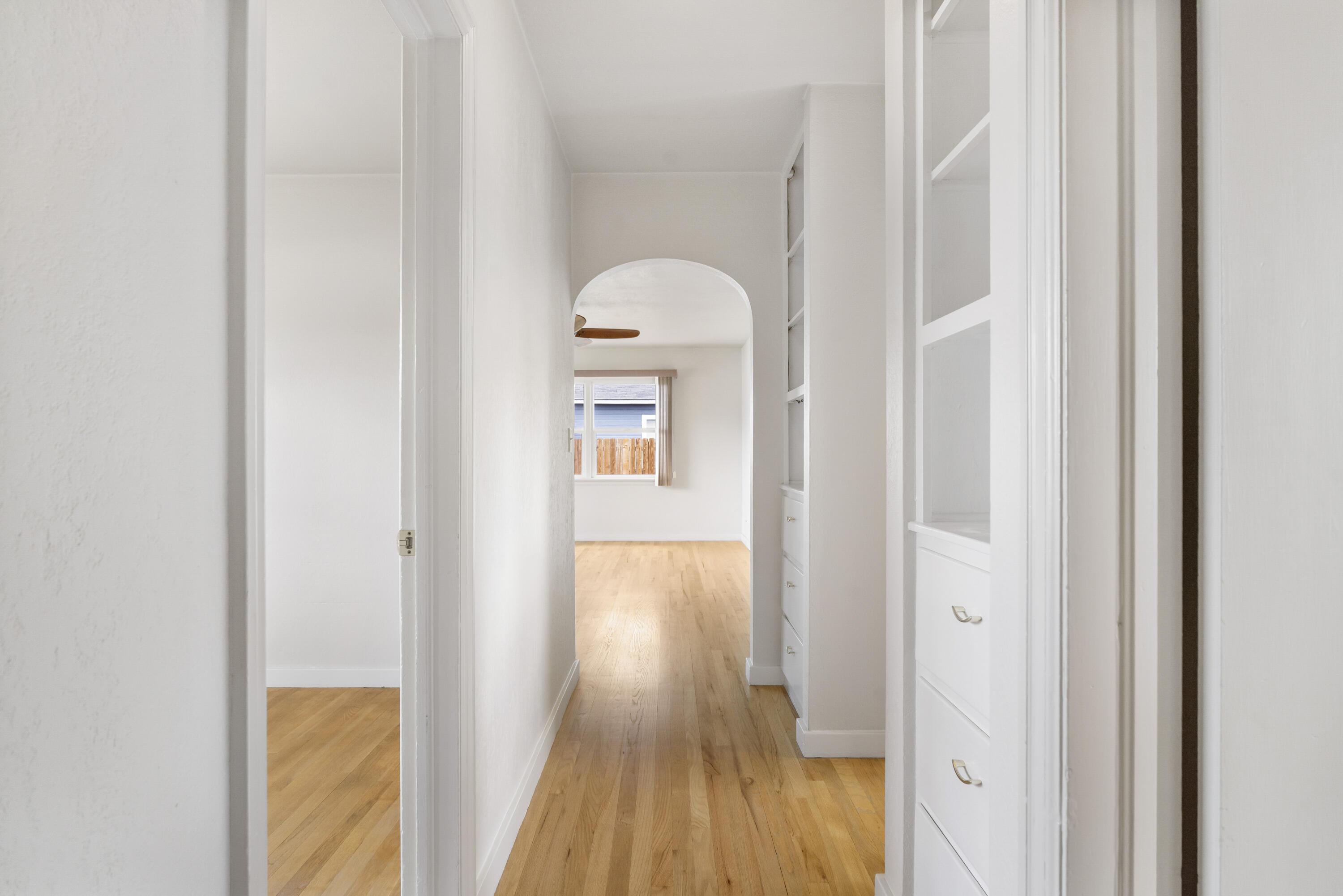 946 Southwest 13th Street Redmond, OR 97756 - Photo 34 of 49 a view of hallway with wooden floor